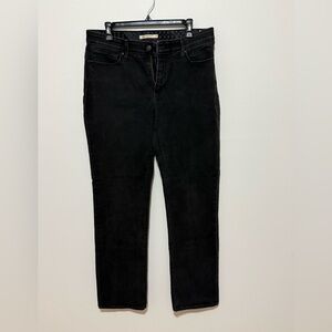Elegant Black Straight Leg Women's Jeans
